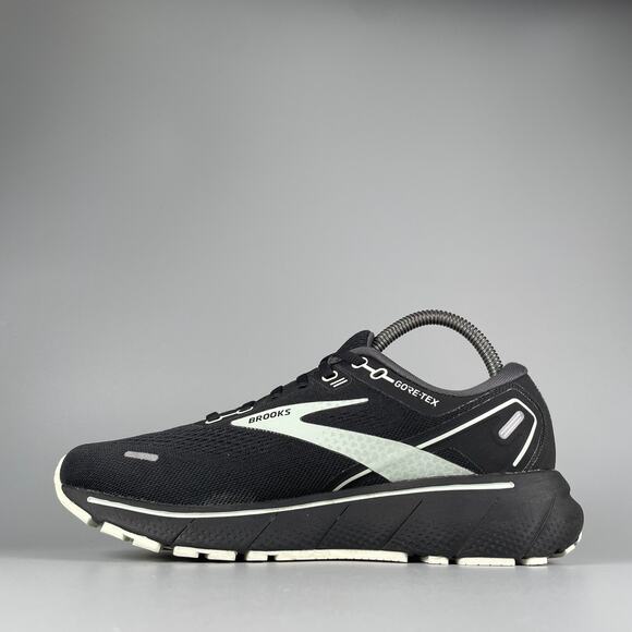 Brooks Ghost 14 Women's 8 B Black Aqua Goretex Running Athletic Shoes Sneakers - Picture 7 of 9